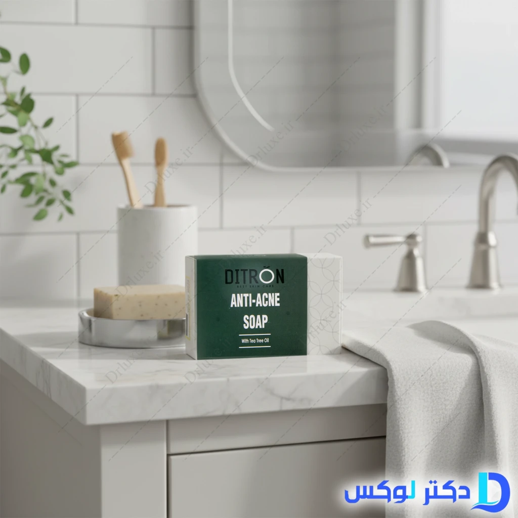 صابون ضد آکنه روغن درخت چای دیترون 110 گرم